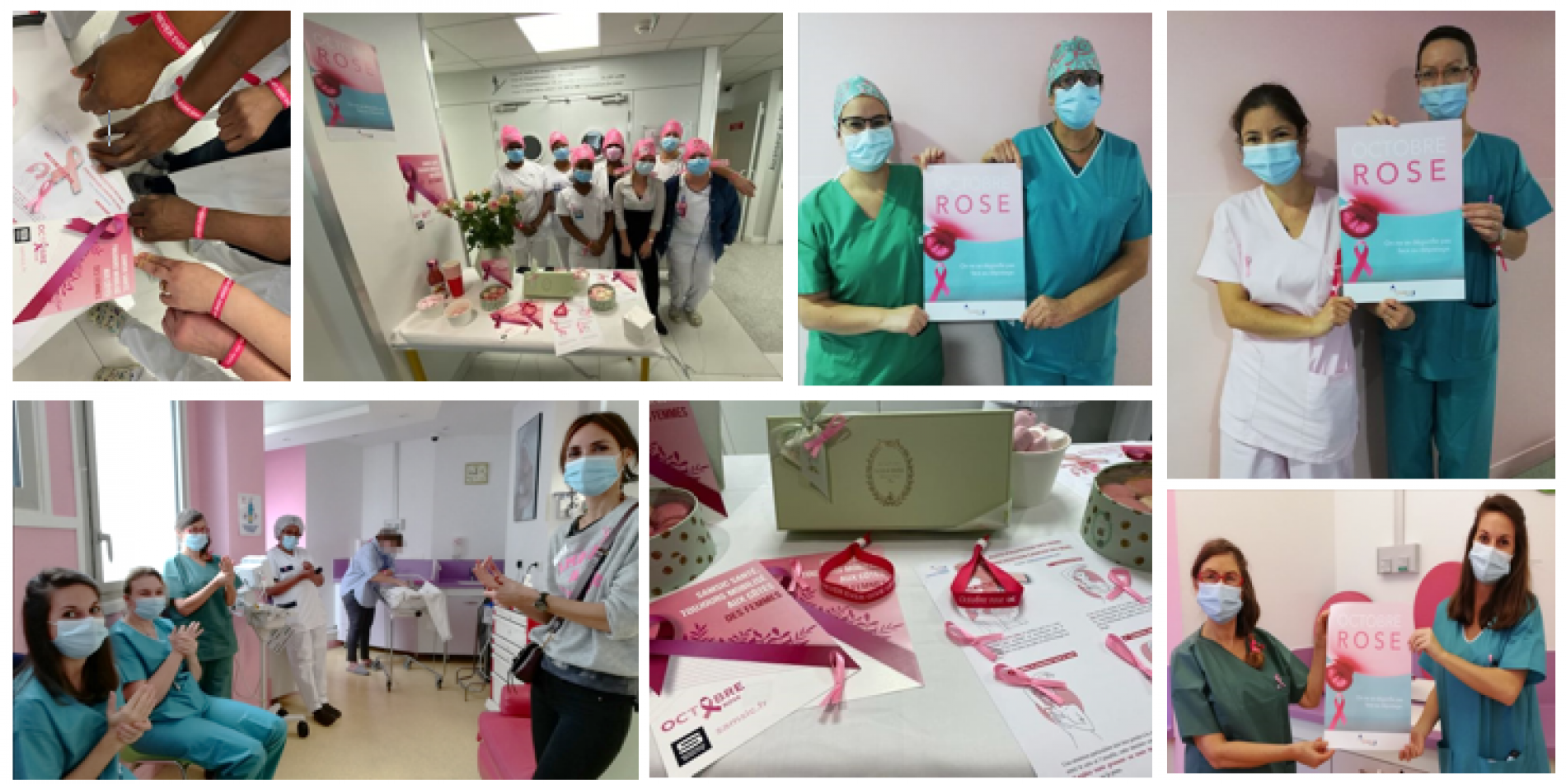 OCTOBRE ROSE : LA CLINIQUE SAINTE THERESE MOBILISEE
